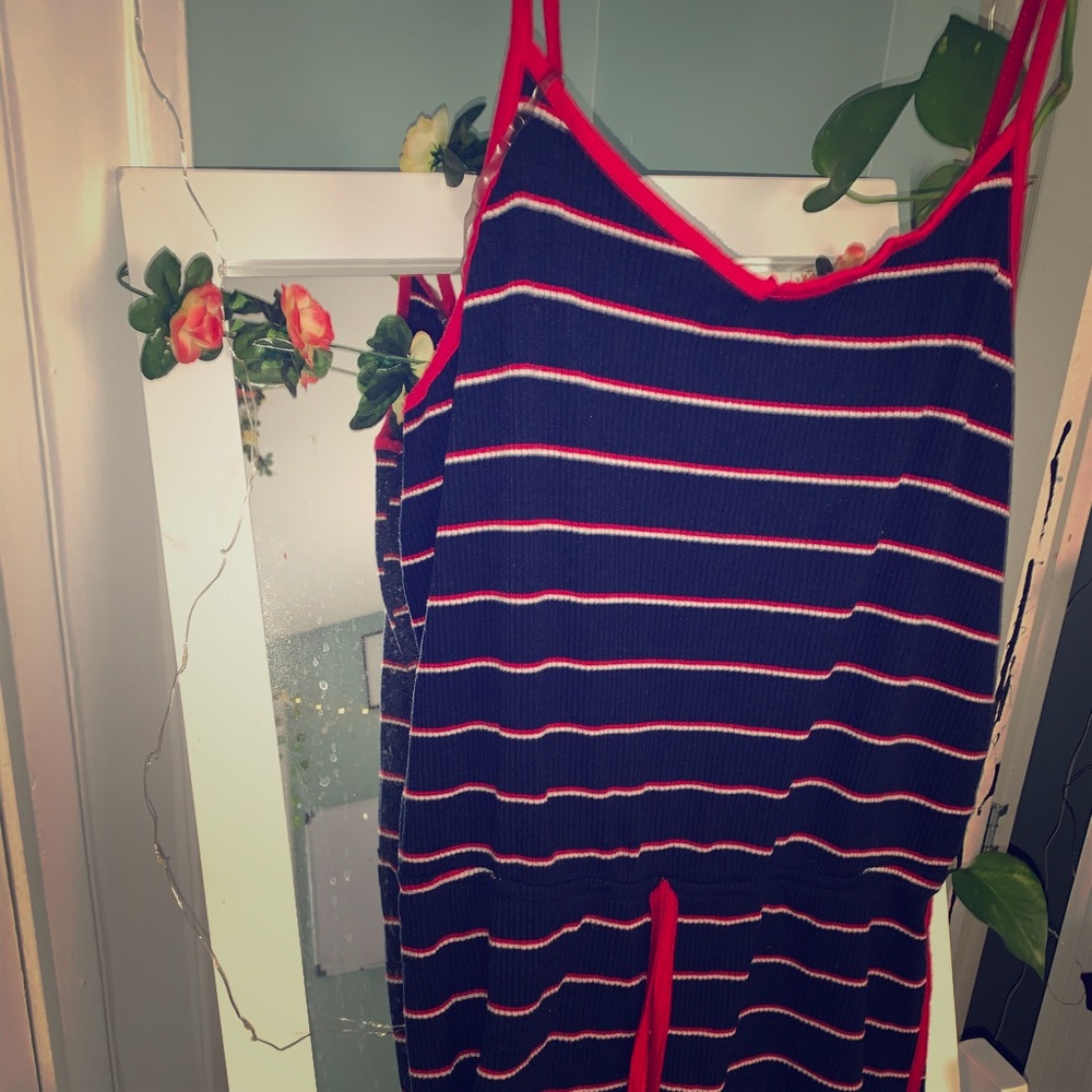 Striped romper❤️
